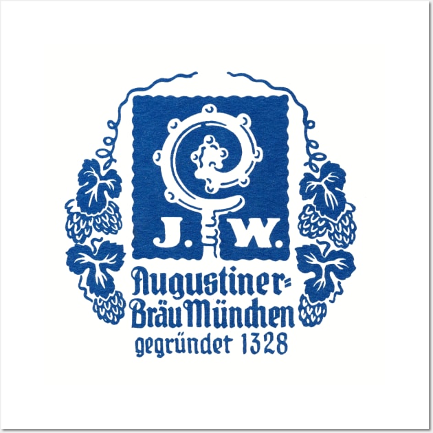 Augustiner Brau Munich Wall Art by MindsparkCreative